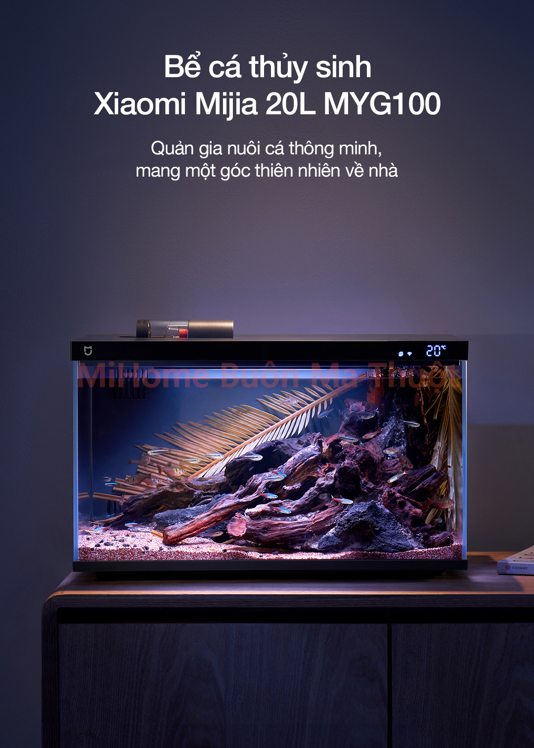 Bể cá thủy sinh thông minh Xiaomi Mijia MYG100 20L
