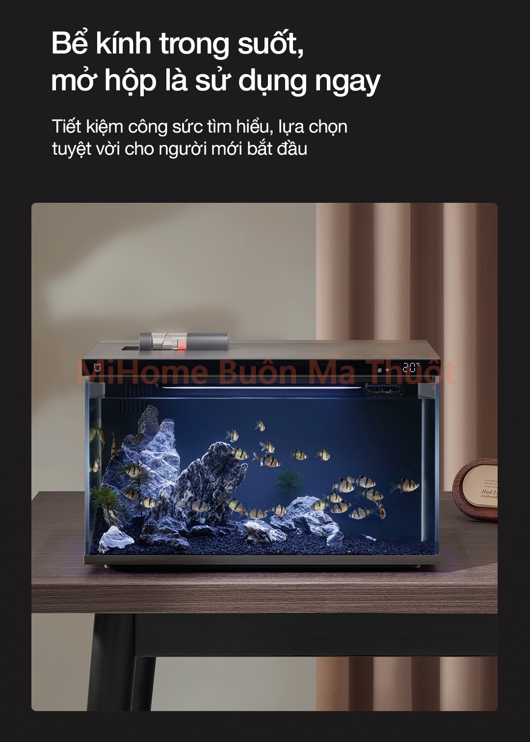 Bể cá thủy sinh thông minh Xiaomi Mijia MYG100 20L