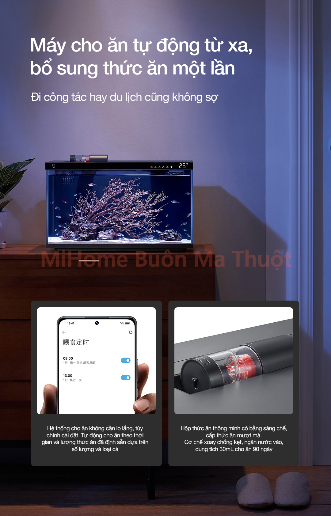 Bể cá thủy sinh thông minh Xiaomi Mijia MYG100 20L