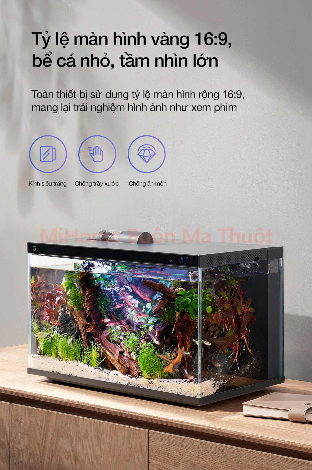 Bể cá thủy sinh thông minh Xiaomi Mijia MYG100 20L