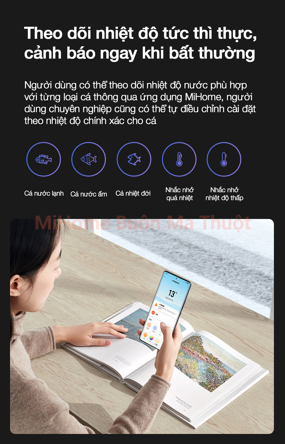 Bể cá thủy sinh thông minh Xiaomi Mijia MYG100 20L