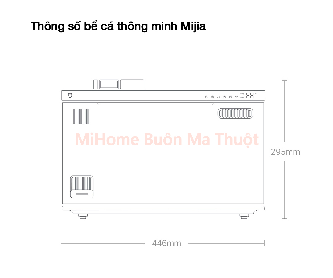 Bể cá thủy sinh thông minh Xiaomi Mijia MYG100 20L