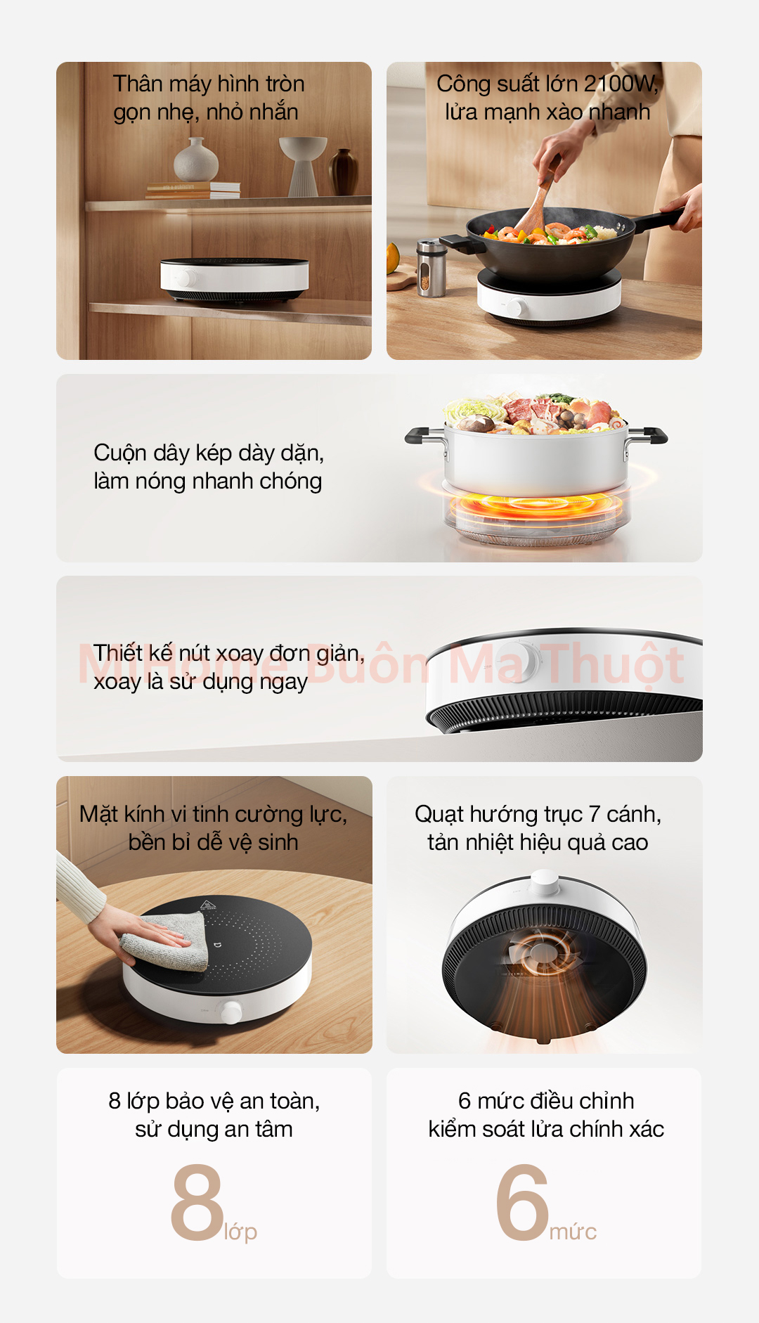 Bếp điện từ Xiaomi Mijia N1