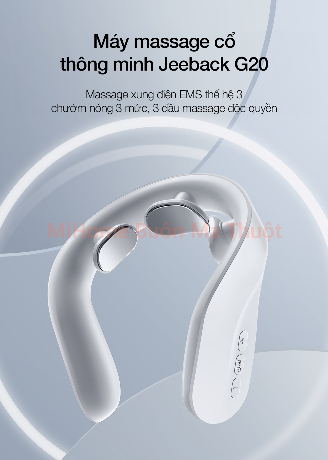 Máy massage cổ thông minh Jeeback G20