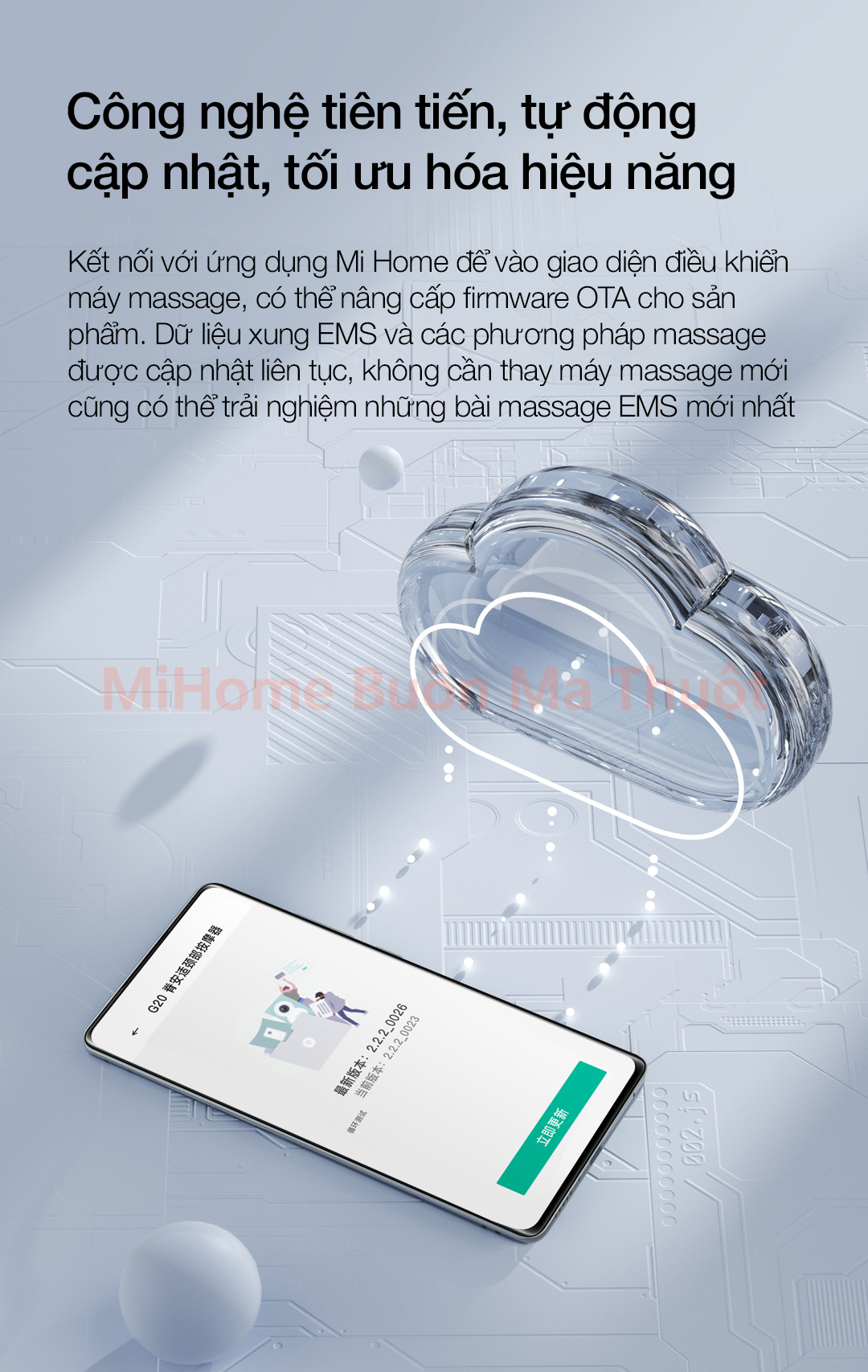 Máy massage cổ thông minh Jeeback G20