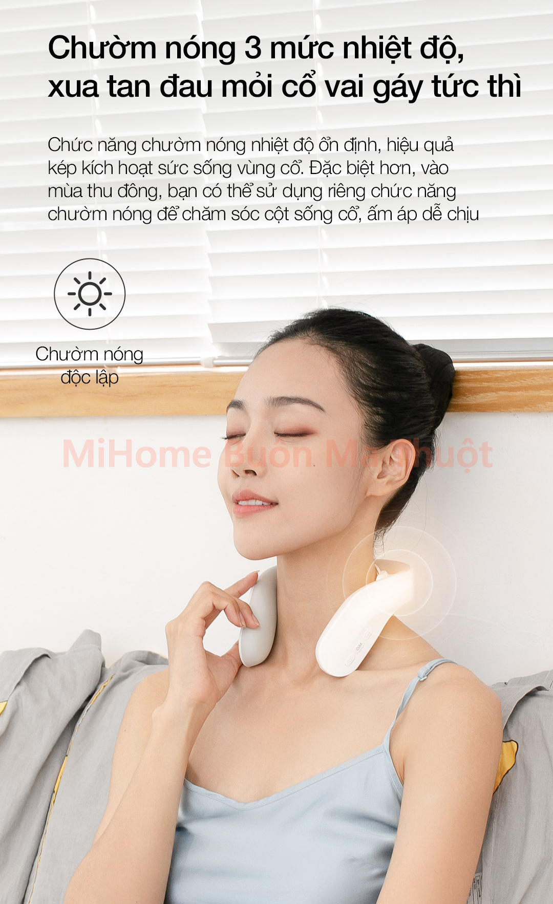 Máy massage cổ thông minh Jeeback G20