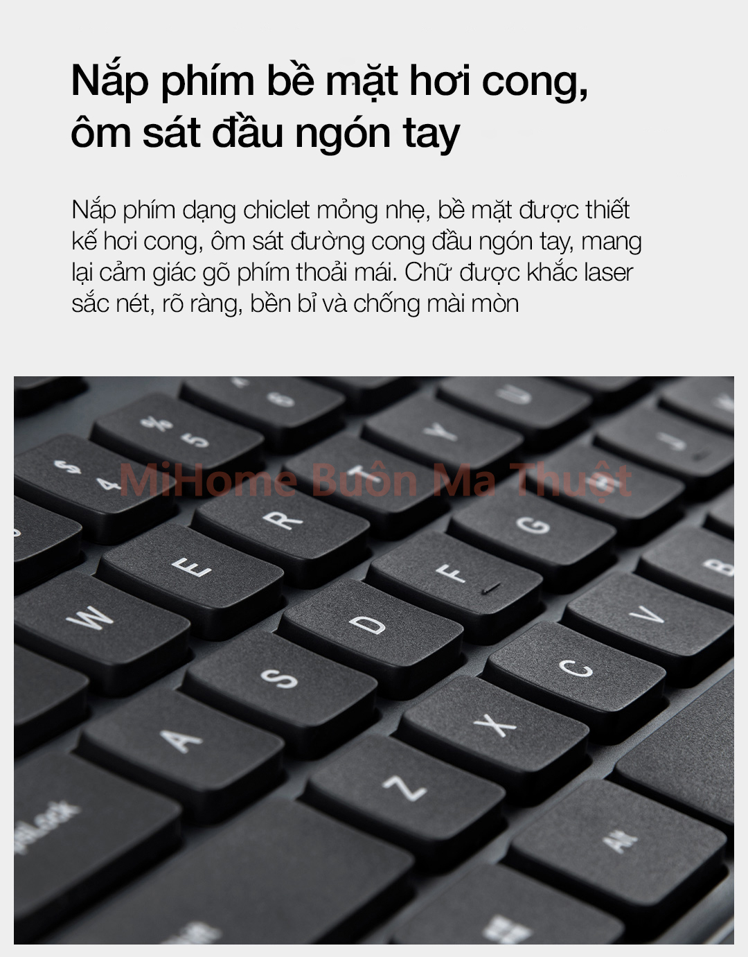 Bộ bàn phím chuột không dây Xiaomi Mijia Gen 2