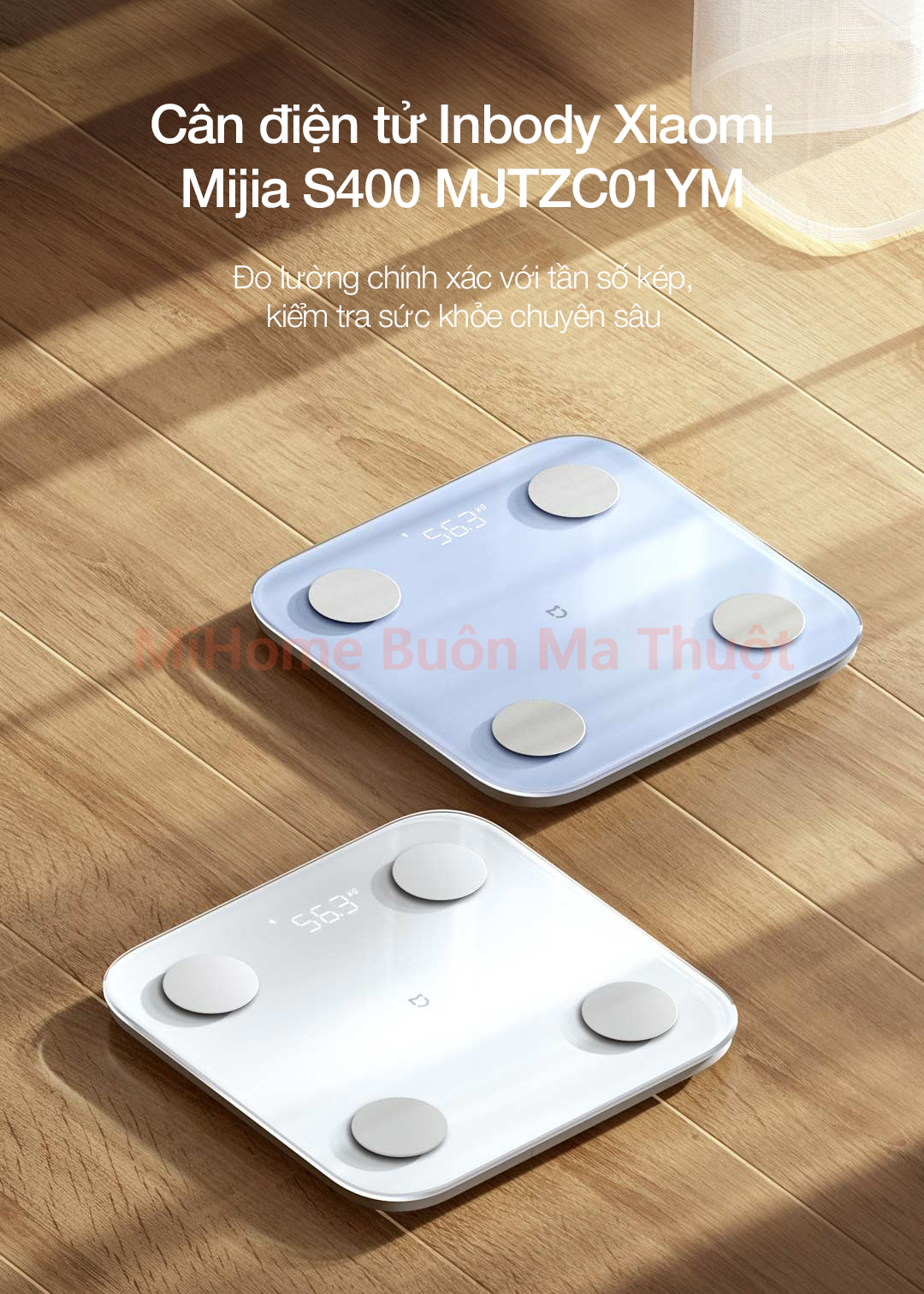 Cân điện tử Inbody Xiaomi Mijia S400 MJTZC01YM