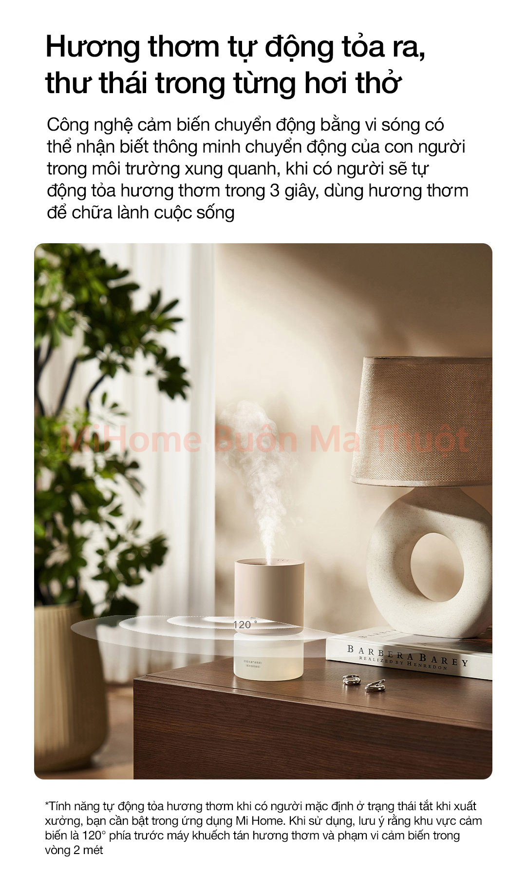 Máy phun tinh dầu thông minh Xiaomi Mijia Gen 2