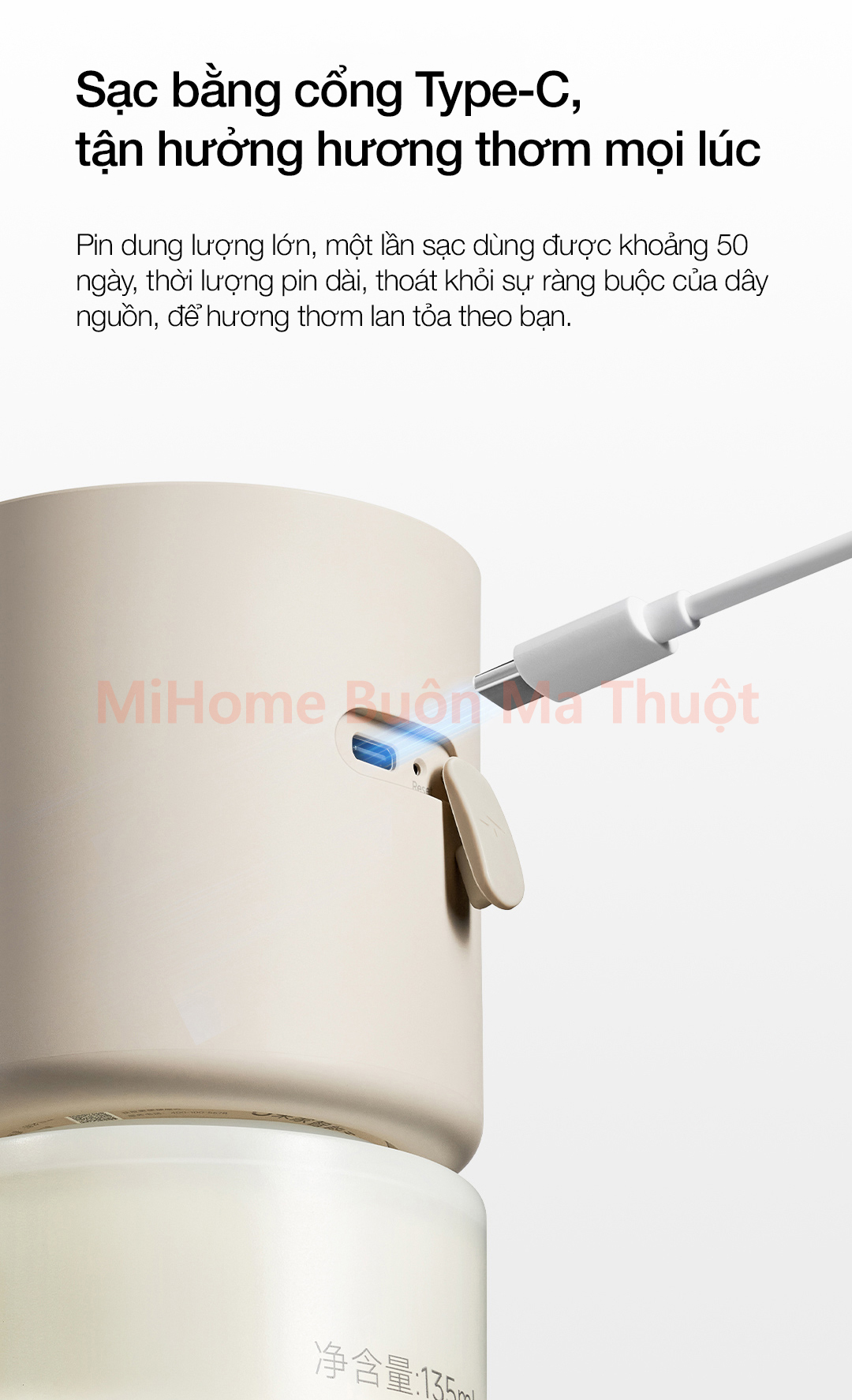 Máy phun tinh dầu thông minh Xiaomi Mijia Gen 2