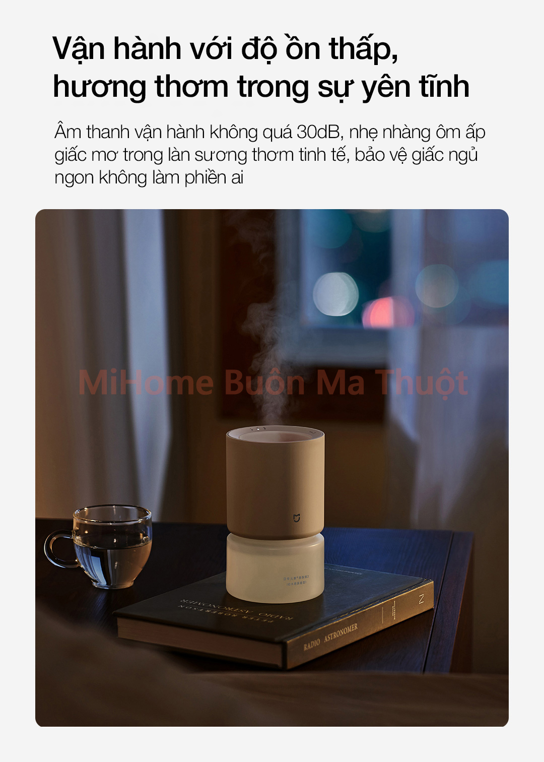 Máy phun tinh dầu thông minh Xiaomi Mijia Gen 2