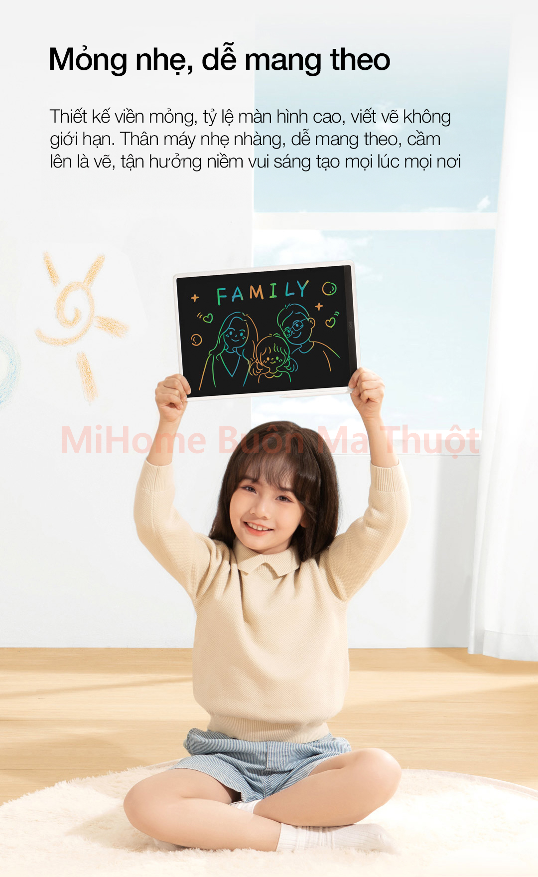 Bảng vẽ màu đa sắc Xiaomi Mijia