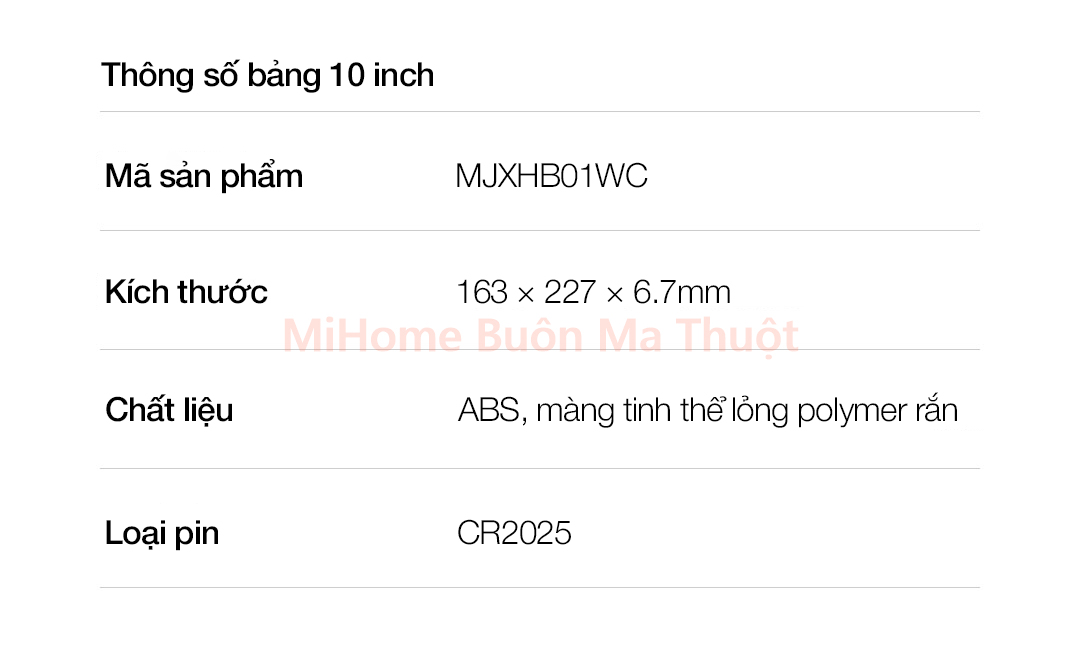 Bảng vẽ màu đa sắc Xiaomi Mijia