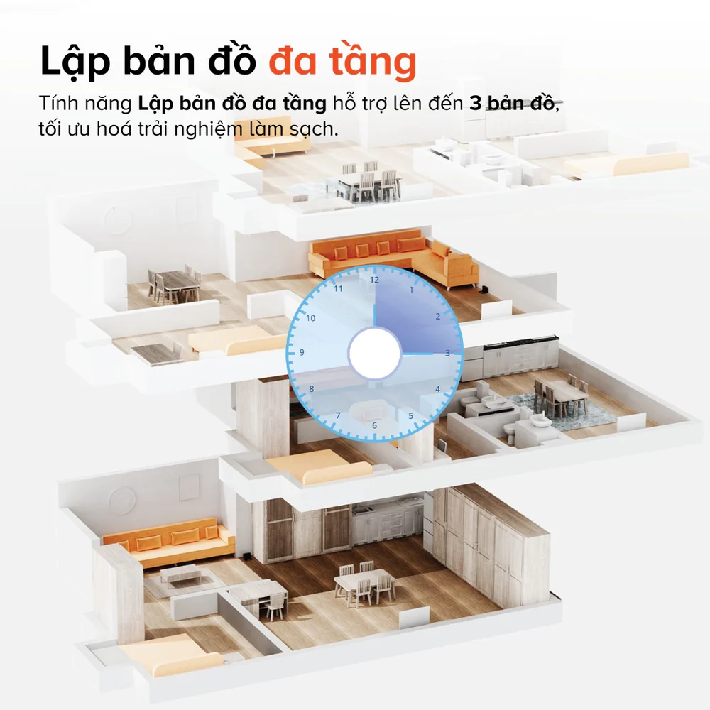 Robot hút bụi lau nhà Roborock Q7 TF+