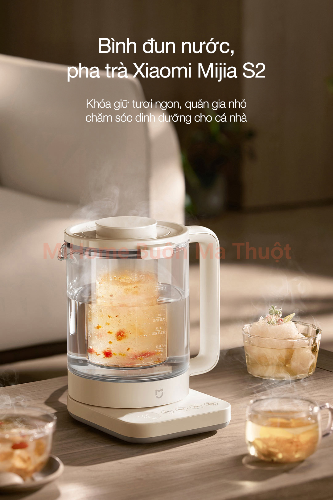 Bình đun nước pha trà Xiaomi Mijia S2