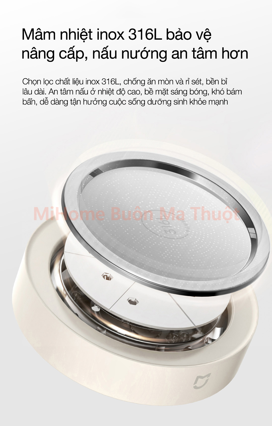 Bình đun nước pha trà Xiaomi Mijia S2