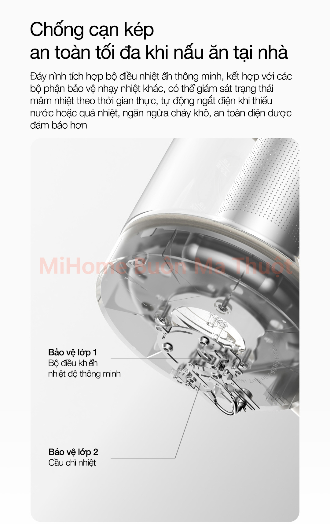 Bình đun nước pha trà Xiaomi Mijia S2