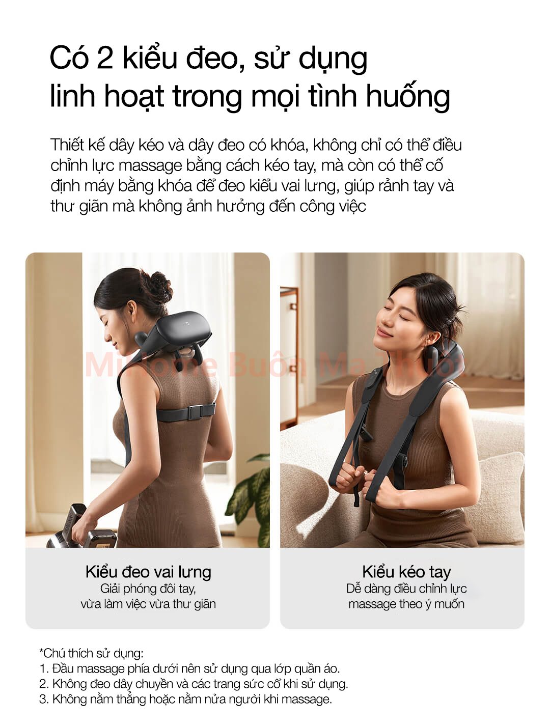 Máy massage vai và cổ thông minh Mijia