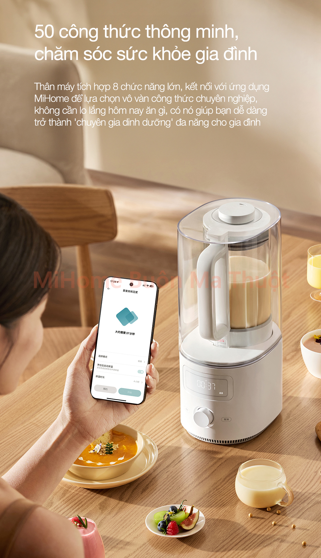 Máy xay sinh tố Xiaomi Mijia S2