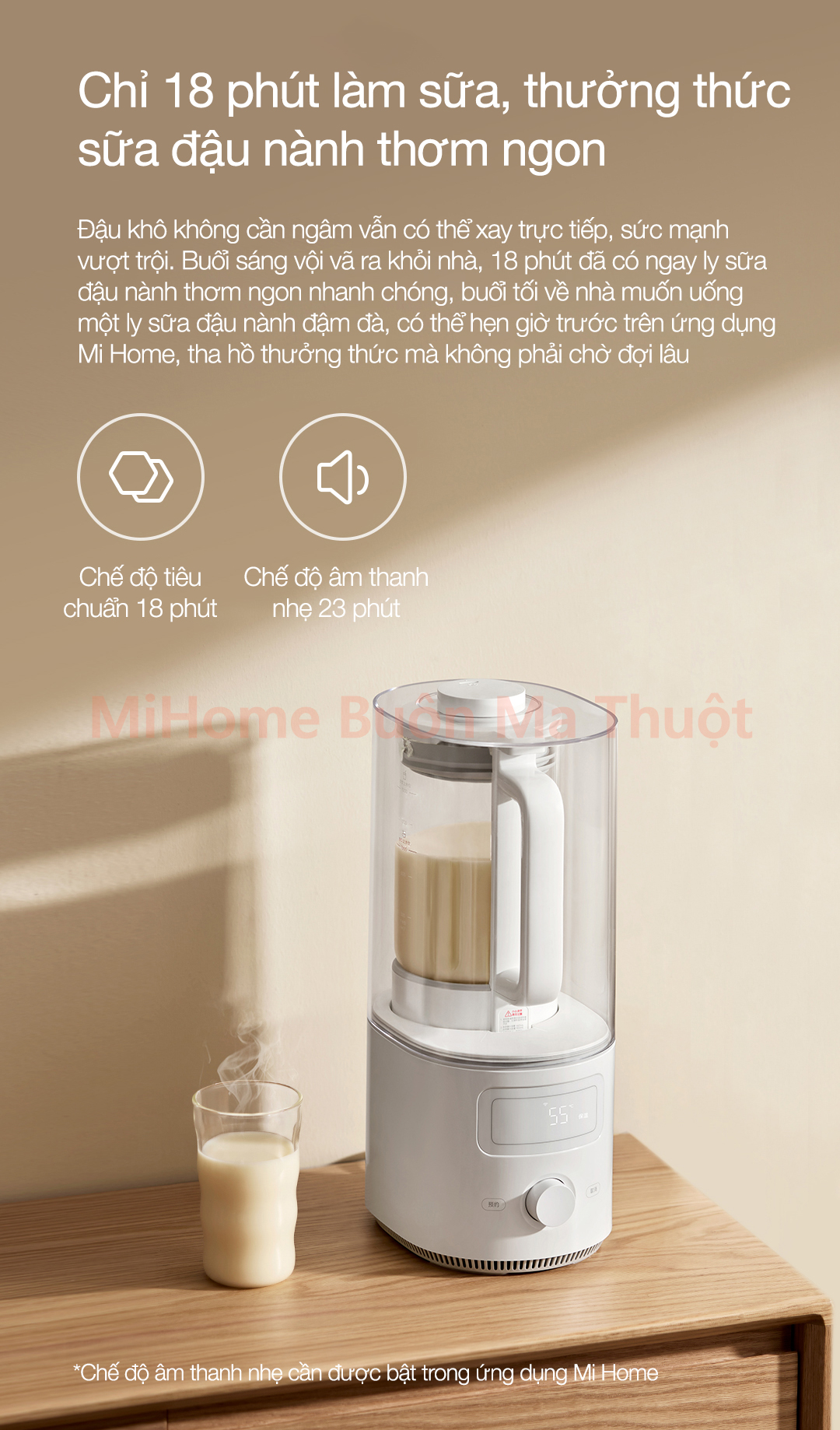 Máy xay sinh tố Xiaomi Mijia S2
