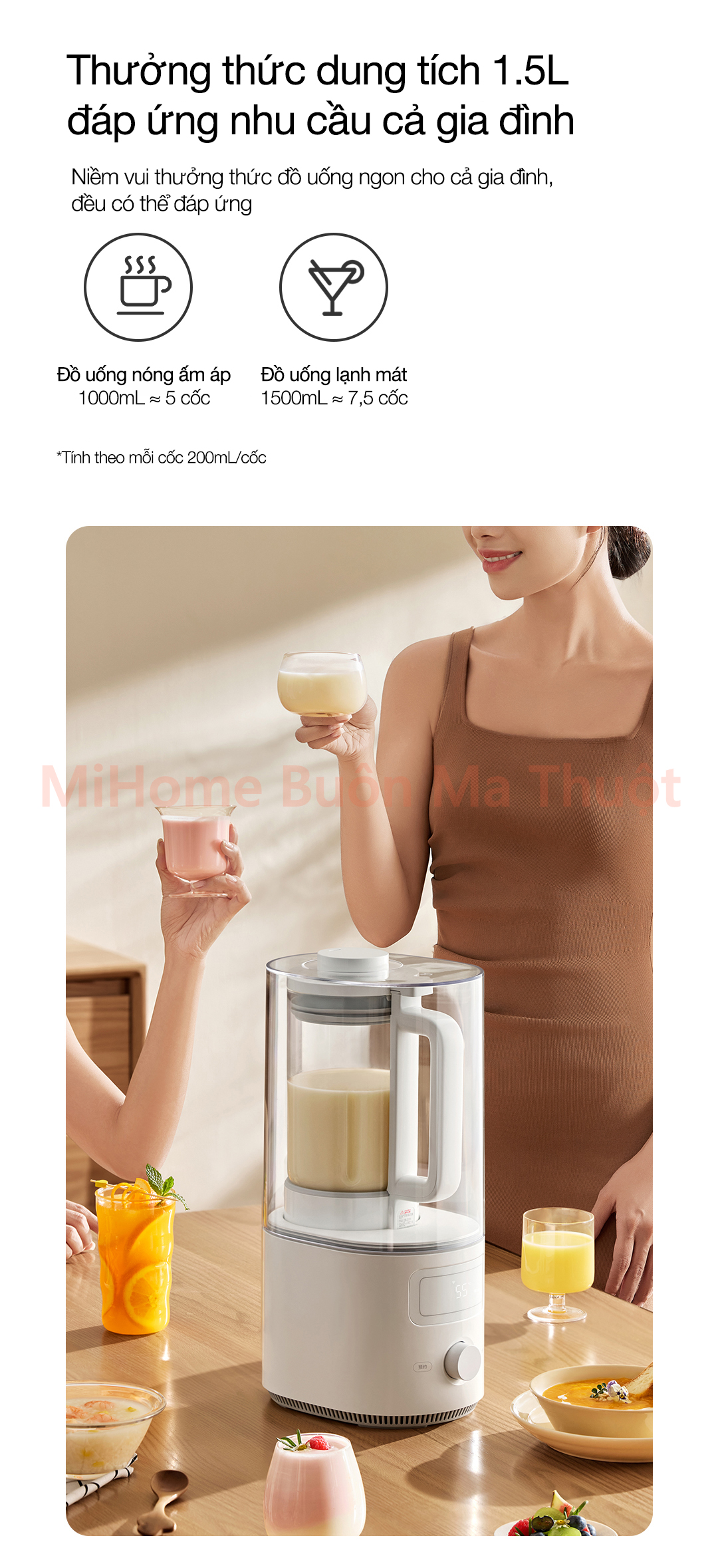 Máy xay sinh tố Xiaomi Mijia S2