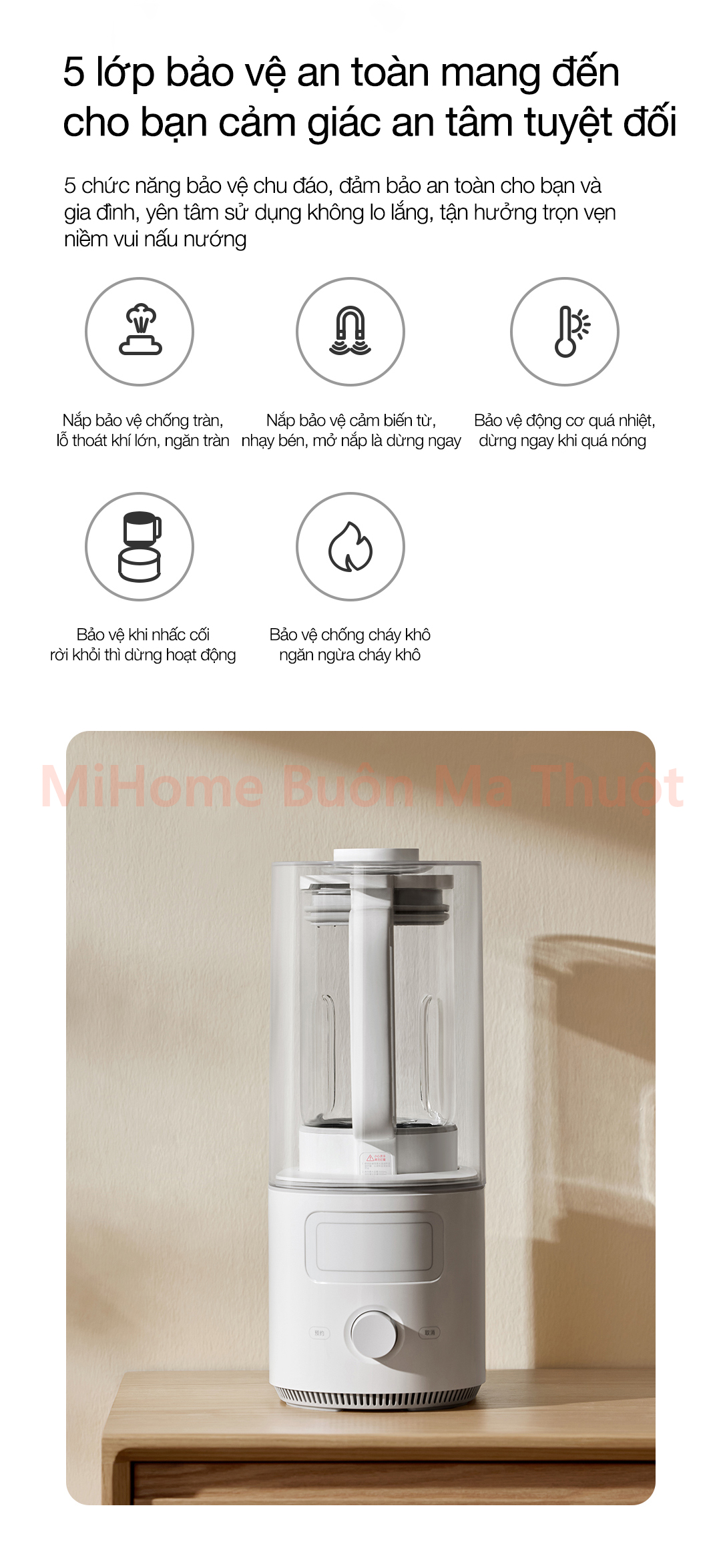 Máy xay sinh tố Xiaomi Mijia S2