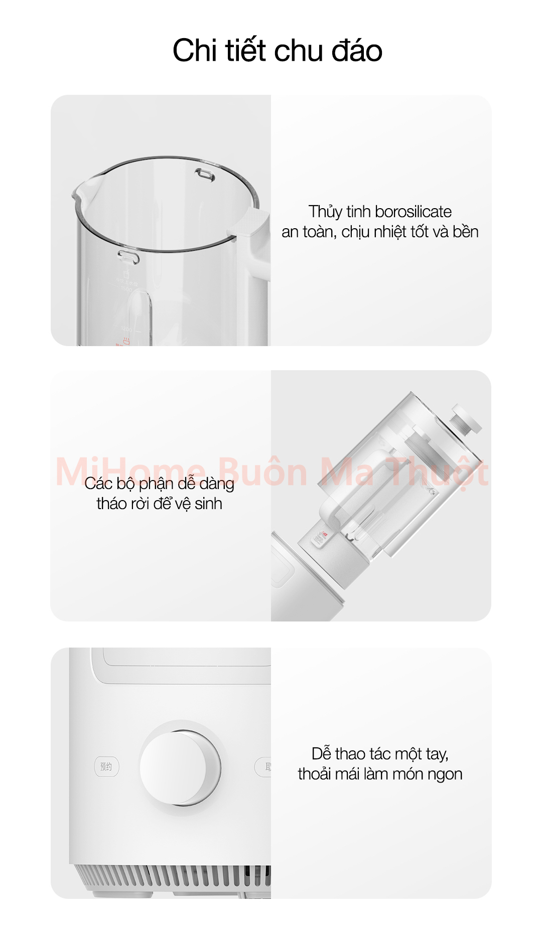 Máy xay sinh tố Xiaomi Mijia S2