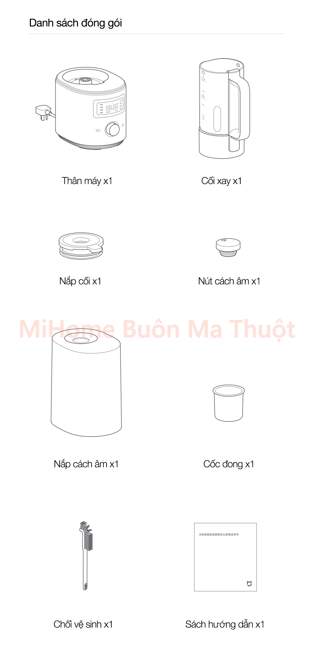 Máy xay sinh tố Xiaomi Mijia S2
