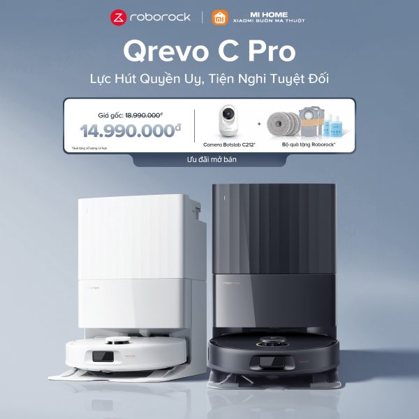Robot hút bụi Roborock Qrevo C Pro
