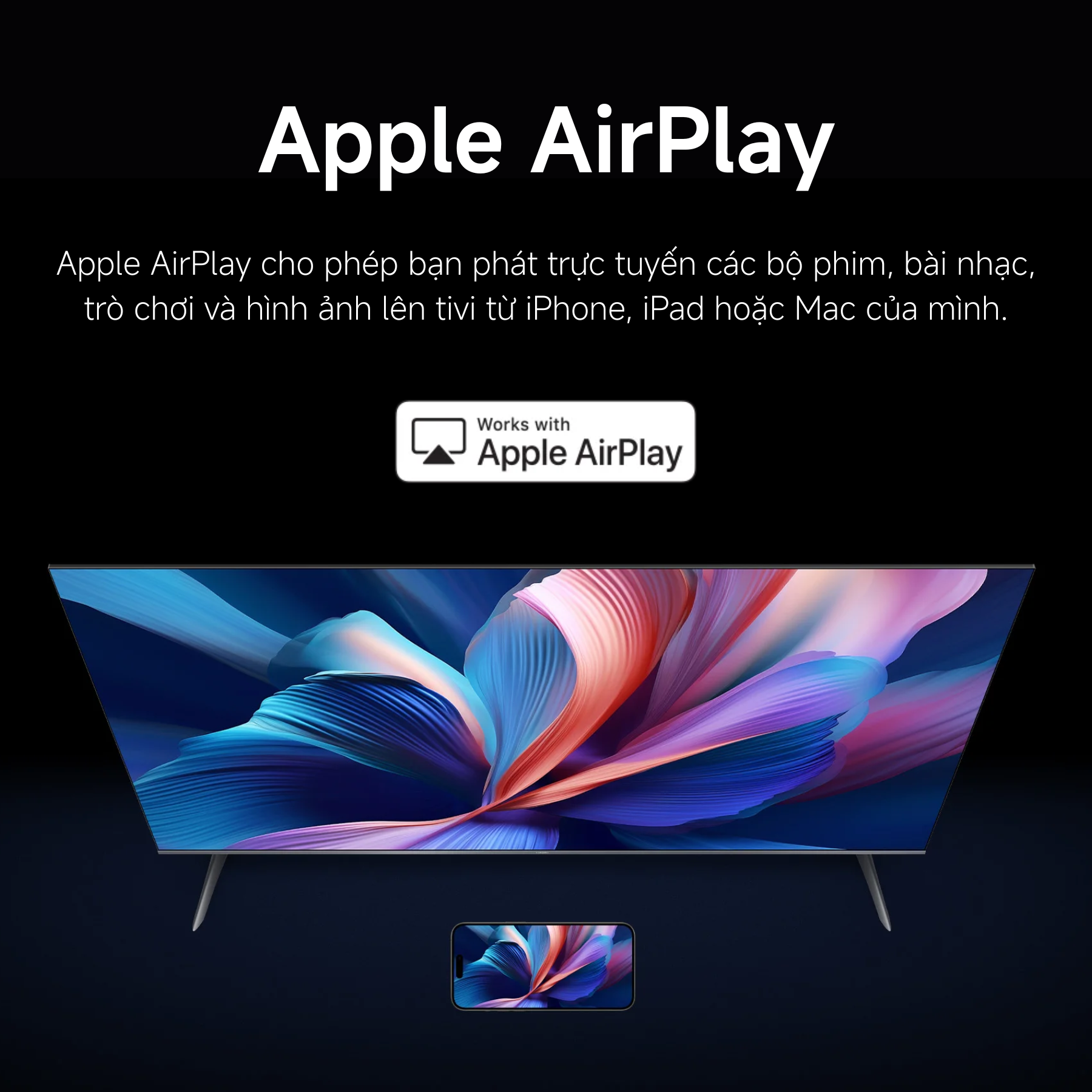 Apple AirPlay – Kết nối mượt mà cùng iPhone & Mac